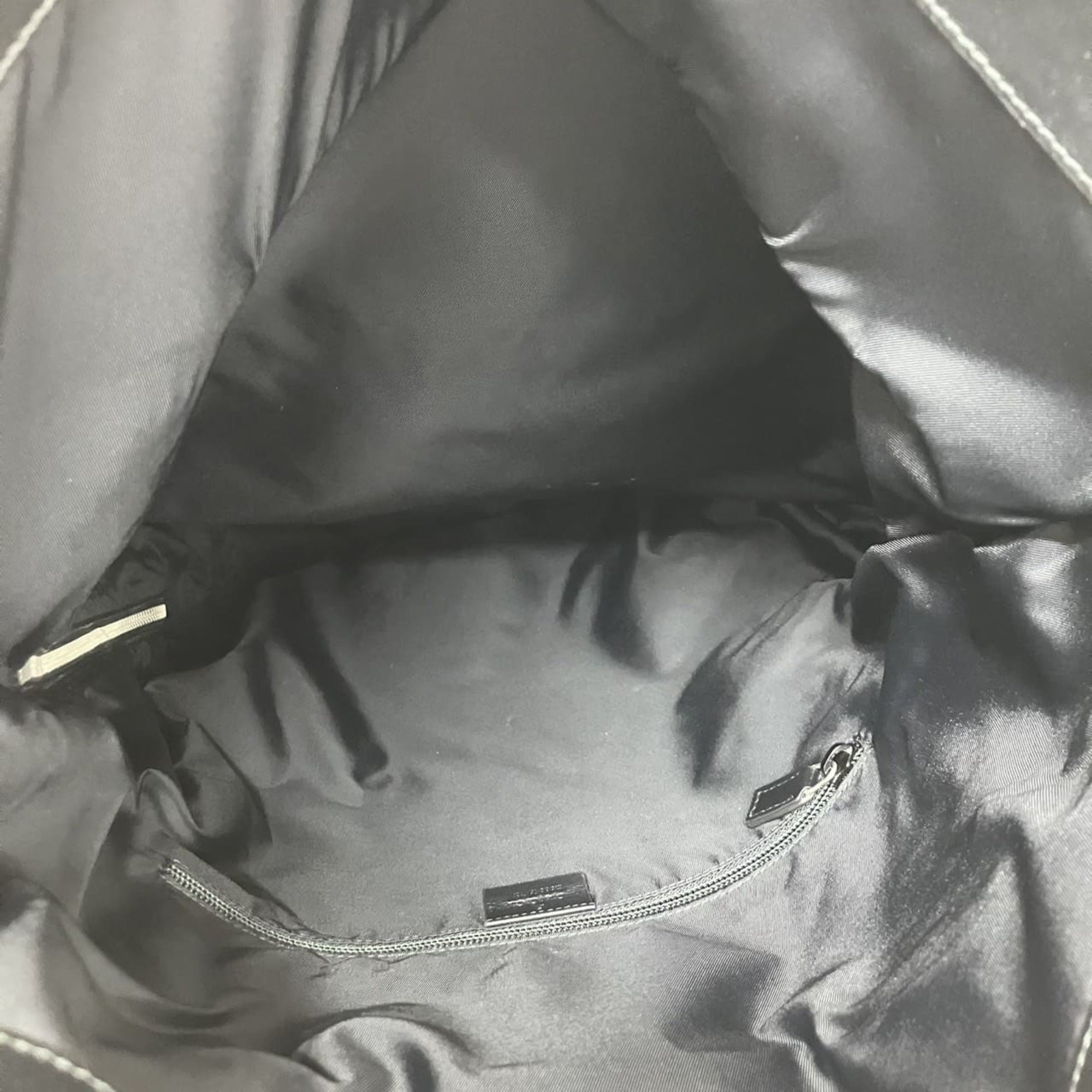Gucci Black Canvas Backpack (Pre-Owned)