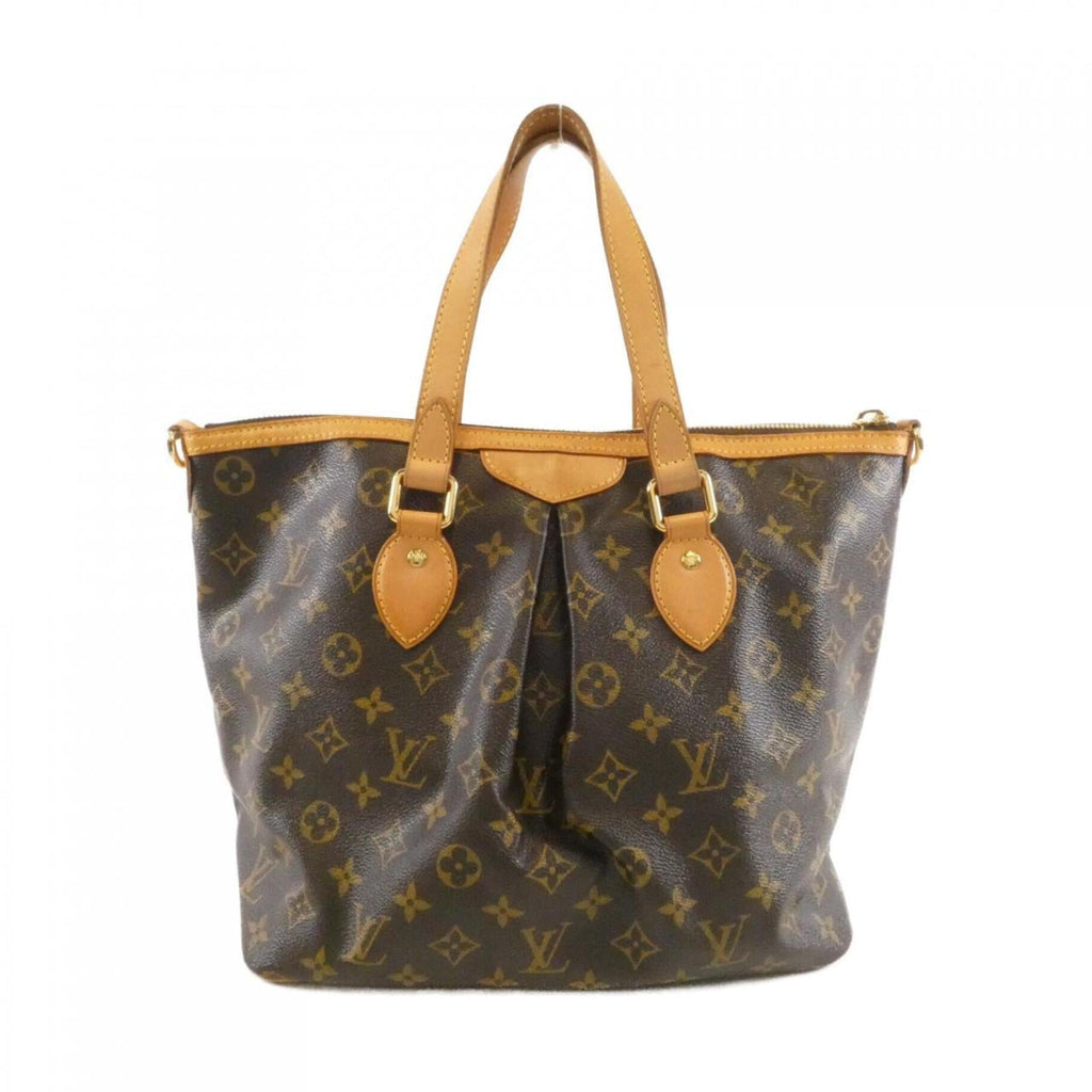 Louis Vuitton Marron Coated Canvas Handbag