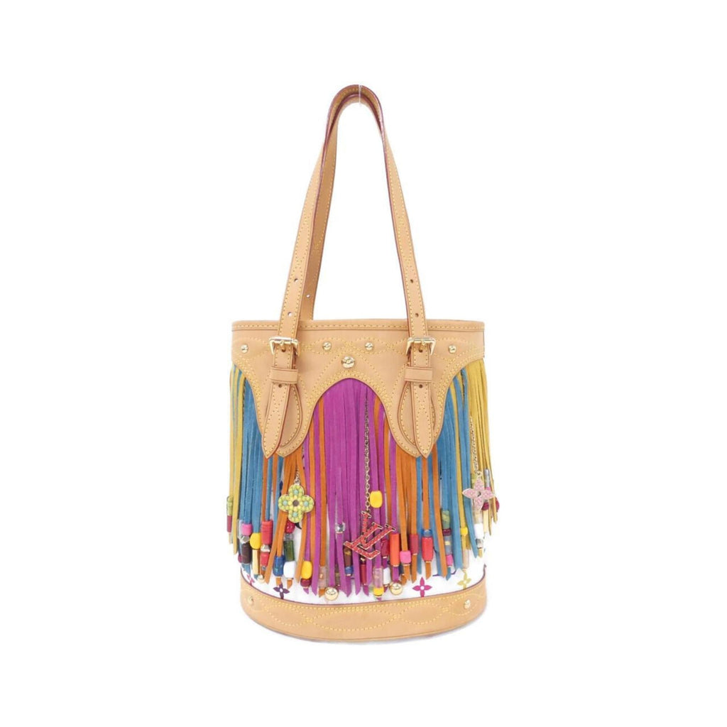 Louis Vuitton Multi-Color White Monogram Multicolore Handbag