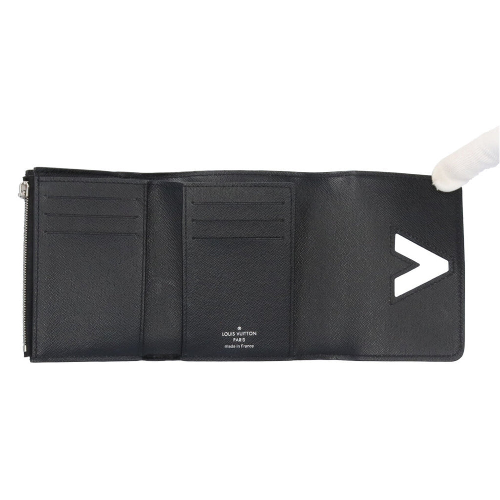 Louis Vuitton Black Epi Leather Wallet (Tri-Fold)