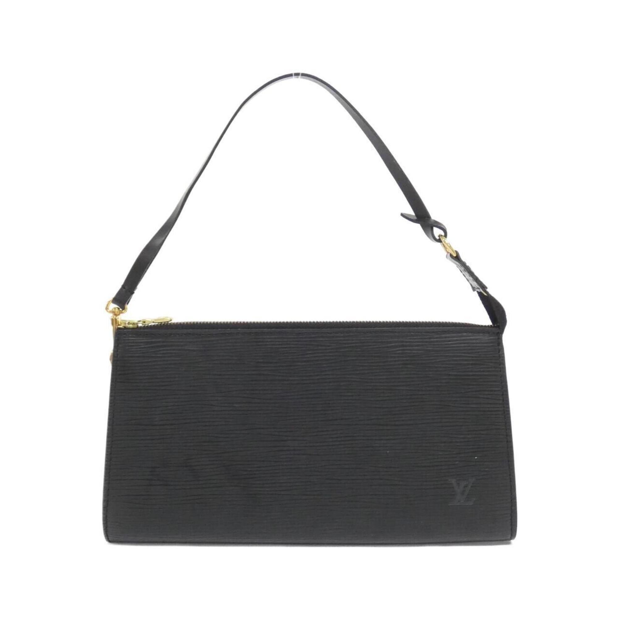 Louis Vuitton Epi Black Leather Pochette