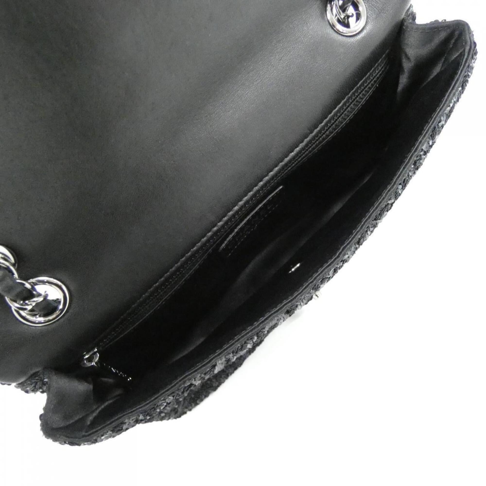 Chanel Black Spangles Shoulder Bag