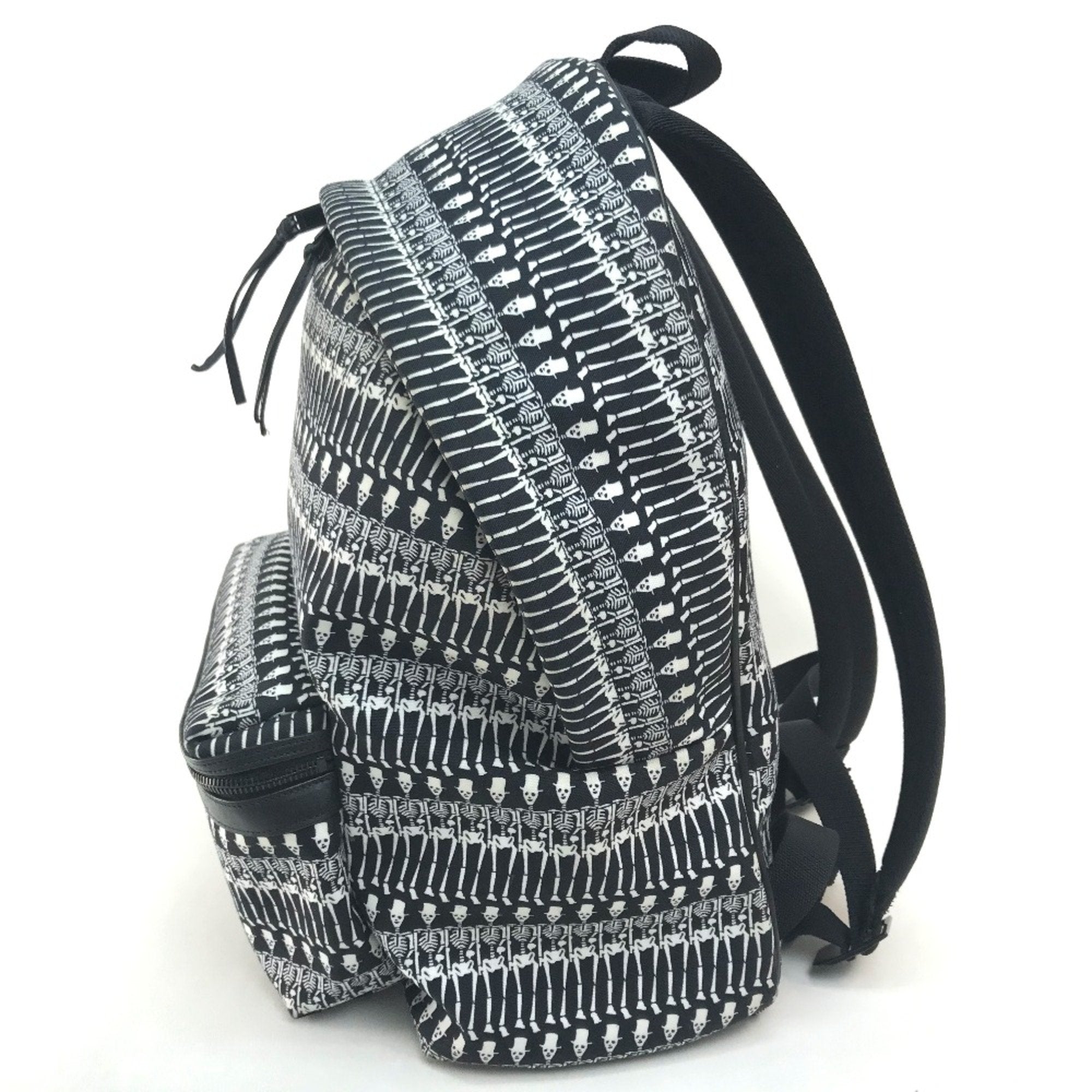 Saint Laurent Black Cloth Backpack (Pre-Owned)