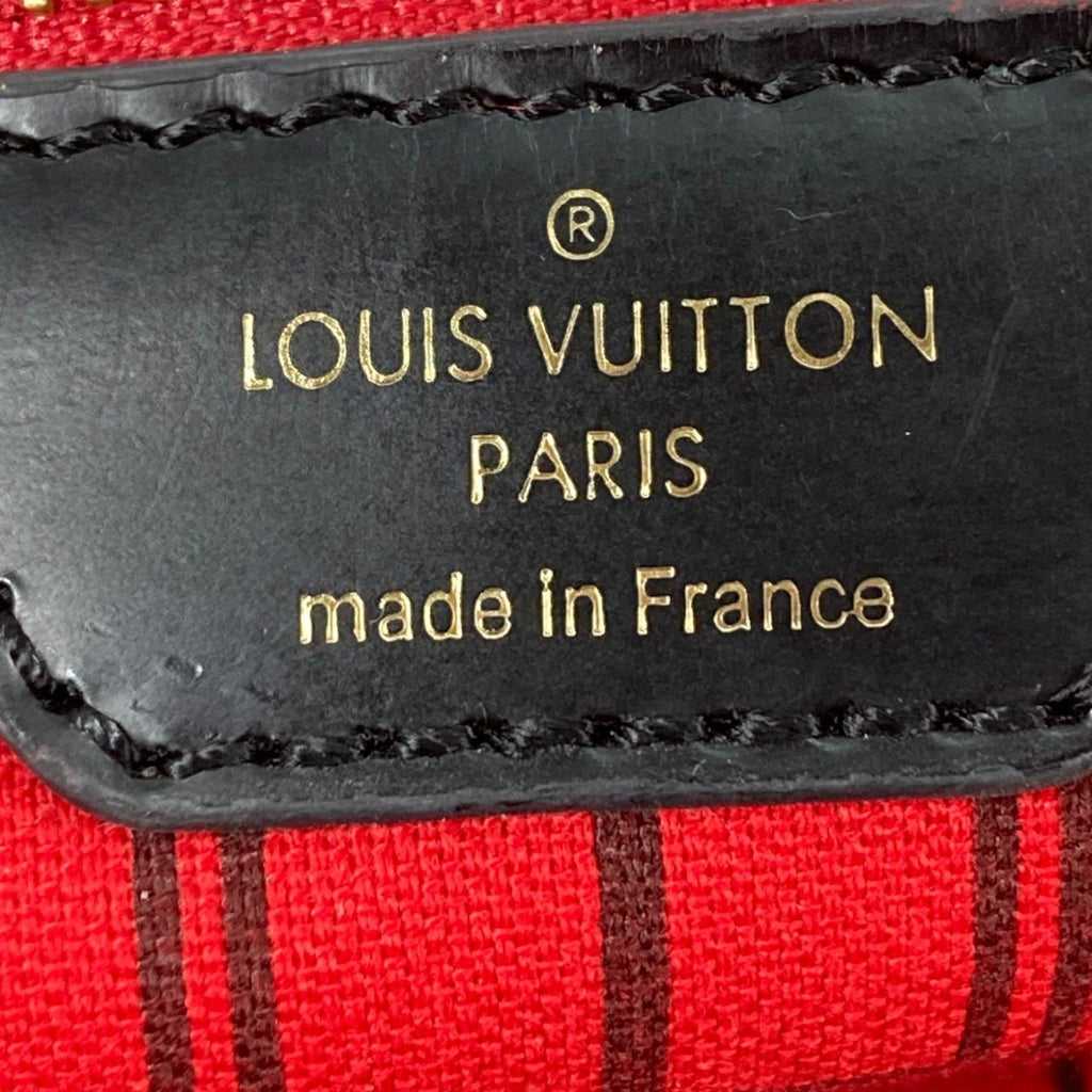 Louis Vuitton Black Brown Monogram Shoulder Bag Tote Bag