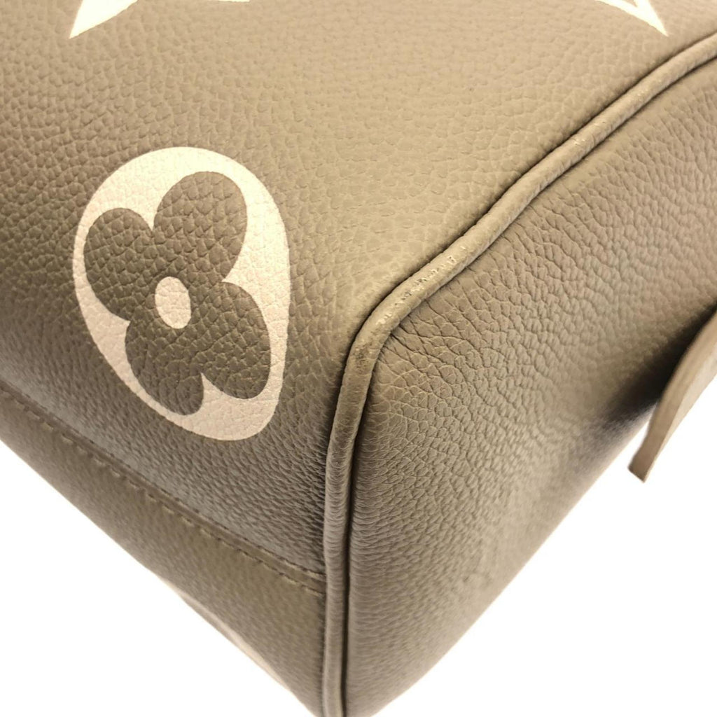 Louis Vuitton Cream Tourterelle Leather Boston Bag