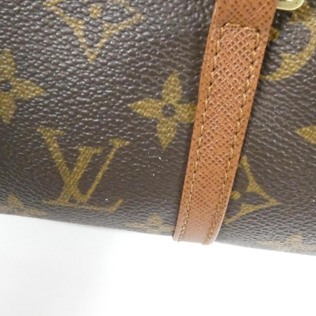 Louis Vuitton Marron Coated Canvas Handbag