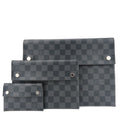 Louis Vuitton Damier Graphite Black Gray Damier Graphite Clutch Bag