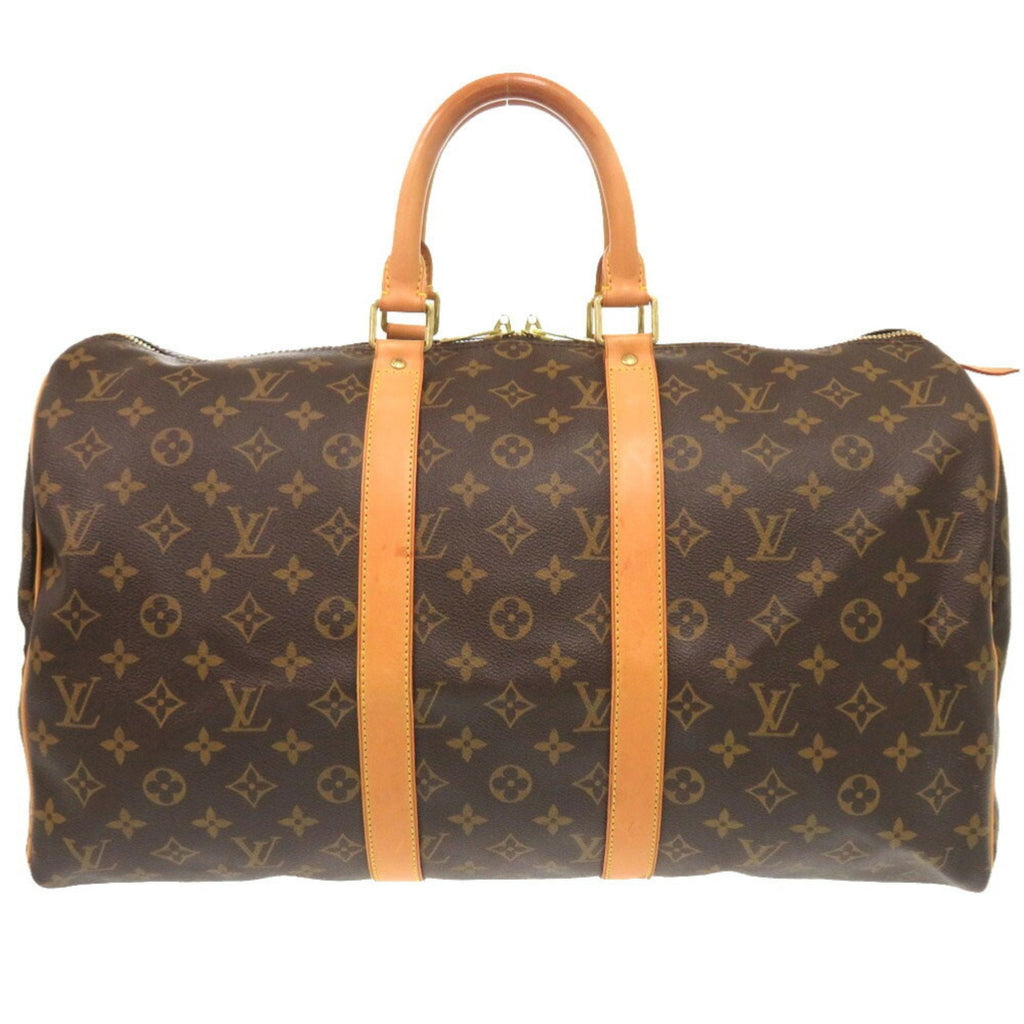 Louis Vuitton Brown Monogram Boston Bag