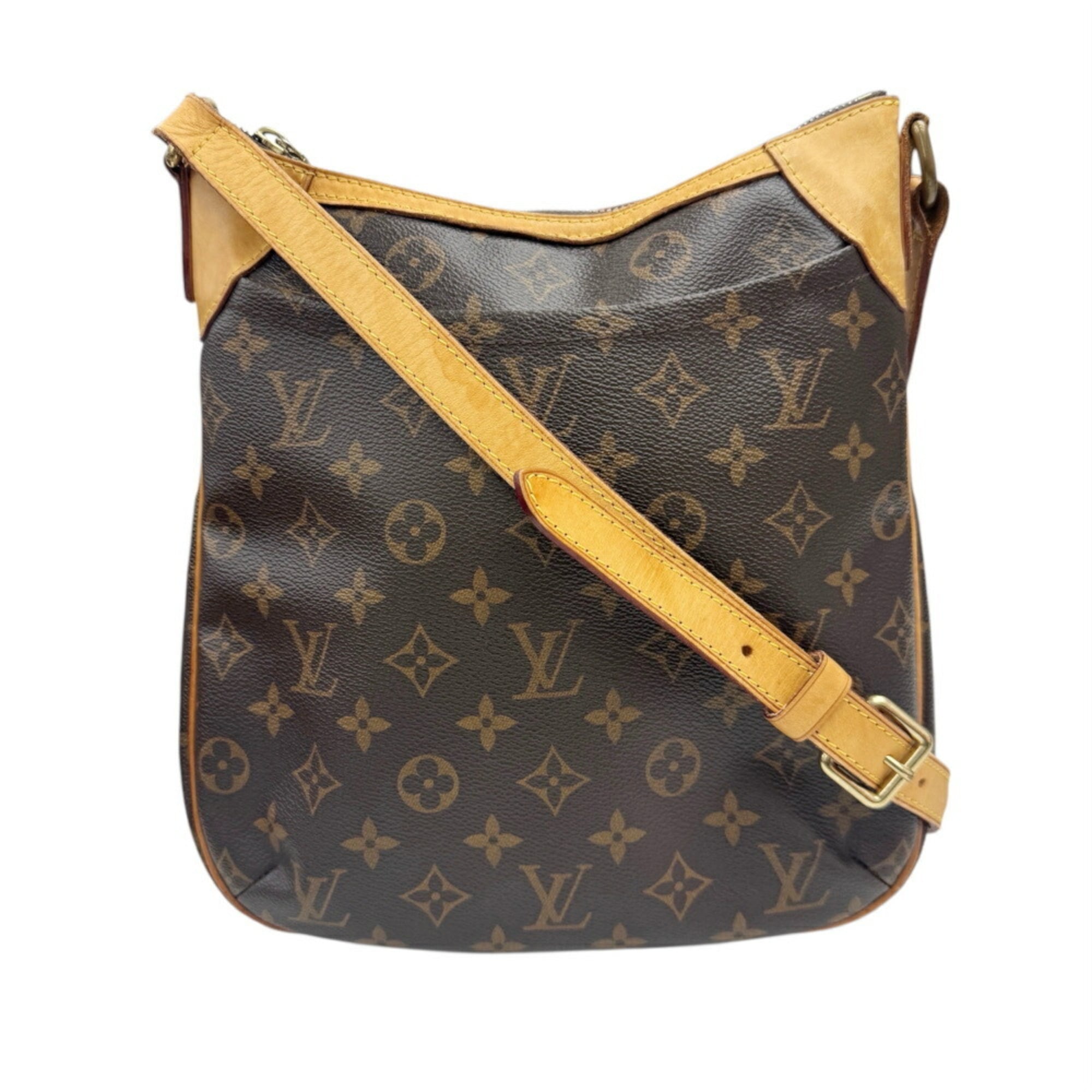 Louis Vuitton Brown Monogram Canvas Shoulder Bag