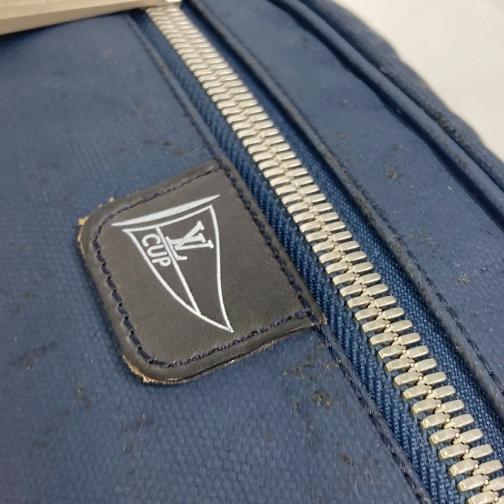 Louis Vuitton Blue Metal Sling Bag