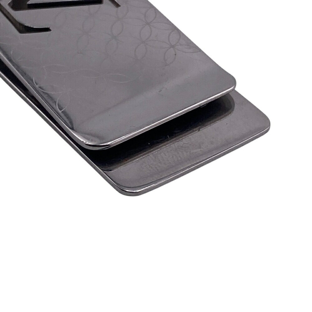 Louis Vuitton Silver Stainless Steel Money Clip