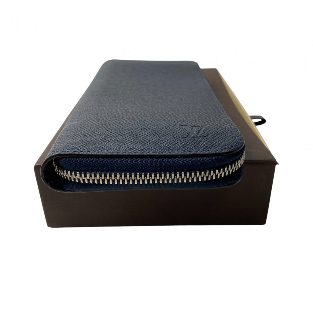 Louis Vuitton Navy Leather Long Wallet