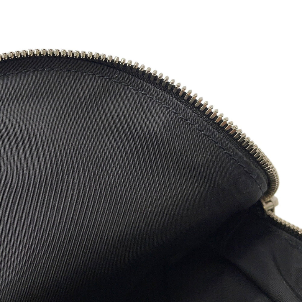 Gucci Black Nylon Leather Handbag Sling Bag (Pre-Owned)