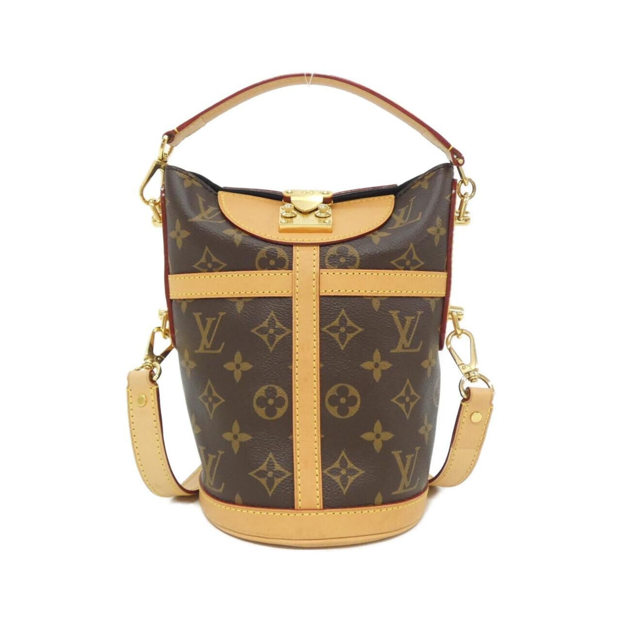 Louis Vuitton Monogram Marron Coated Canvas Handbag