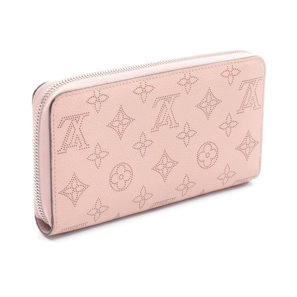 Louis Vuitton Magnolia Pink Mahina Leather Long Wallet