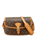 Louis Vuitton Monogram Brown Pvc Leather Shoulder Bag