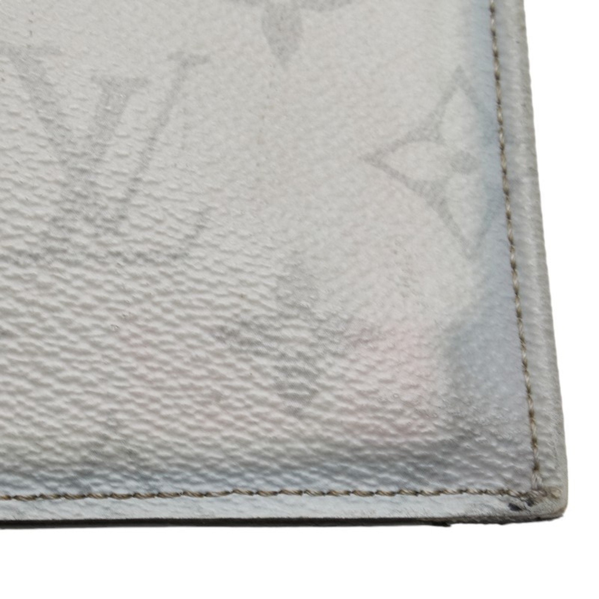 Louis Vuitton Monogram Eclipse Black Monogram Eclipse White Pvc Leather Clutch Bag Pochette
