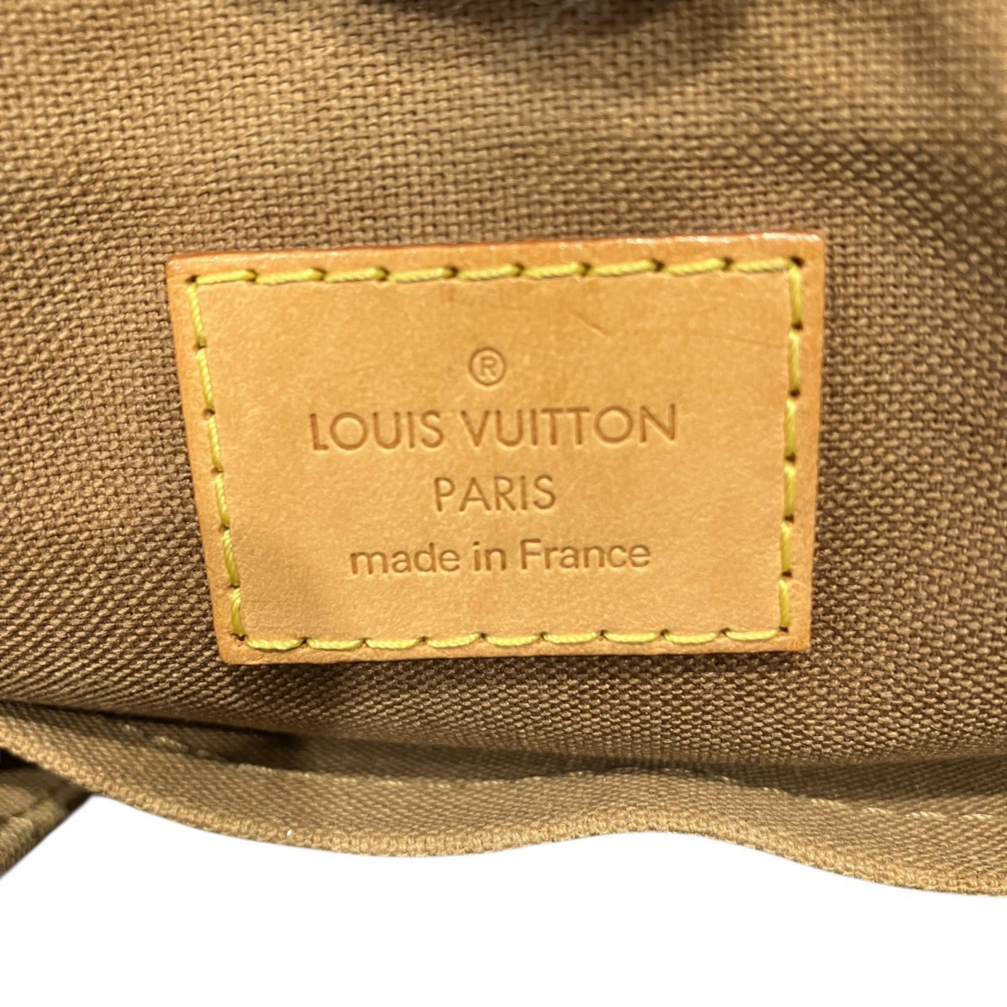 Louis Vuitton Brown Pvc Tote Bag