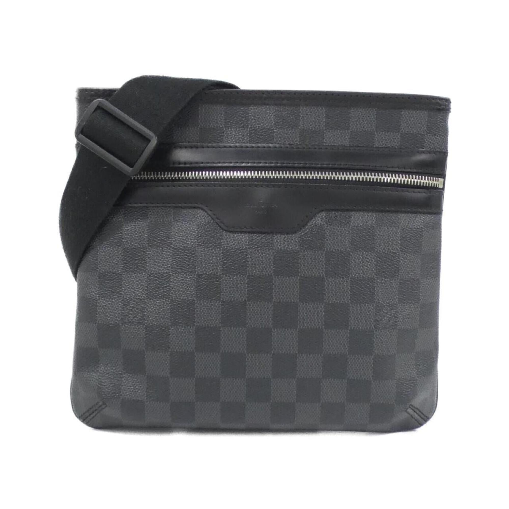 Louis Vuitton Graphite Coated Canvas Shoulder Bag