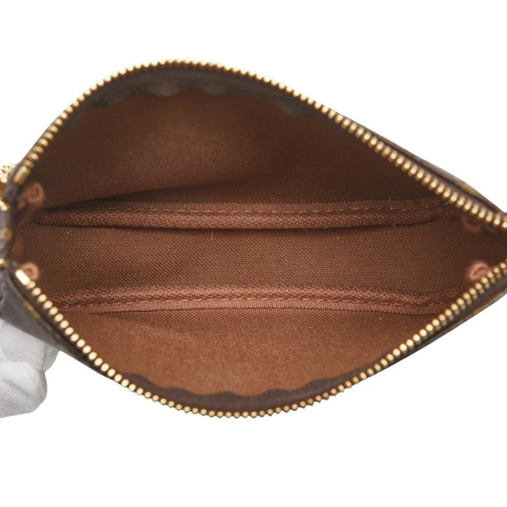Louis Vuitton Monogram Brown Pvc Leather Pochette