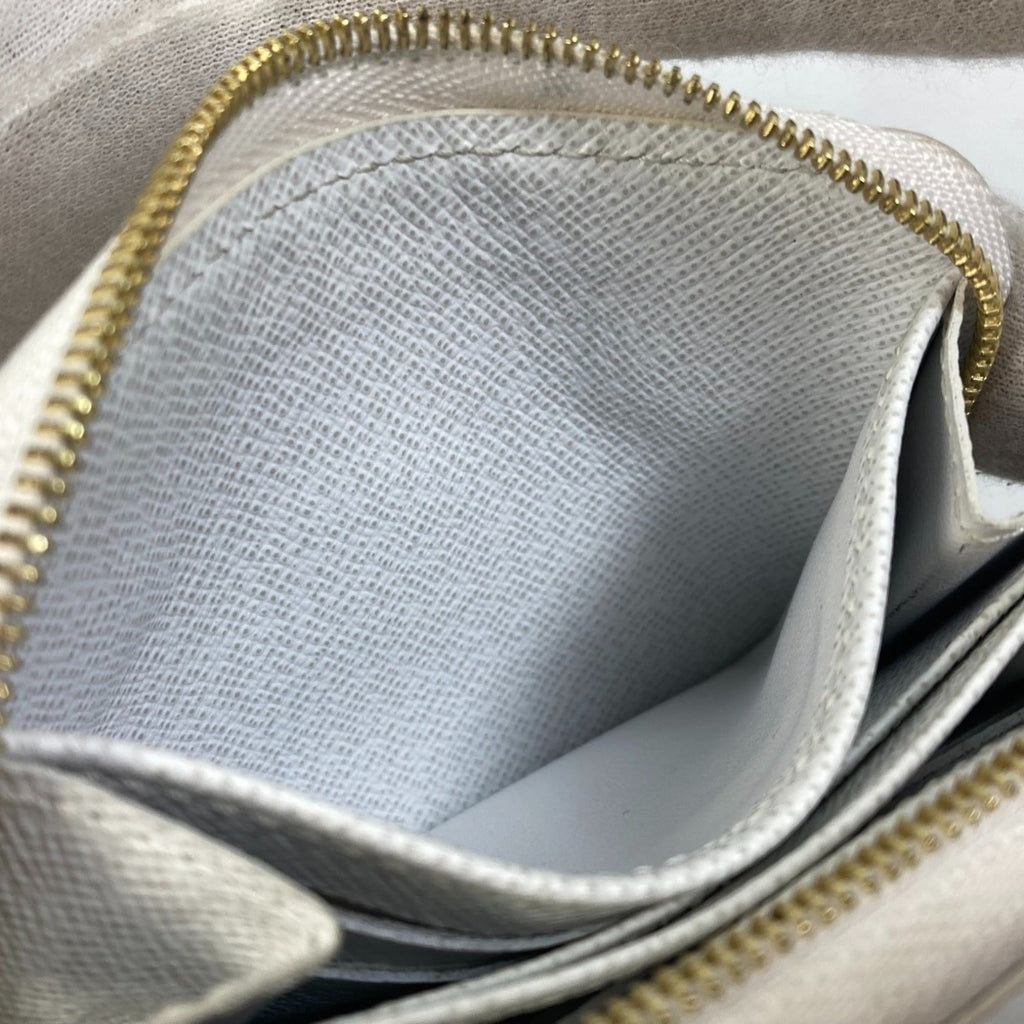 Louis Vuitton Epi Blanc White Epi Leather Coin Purse/Coin Case