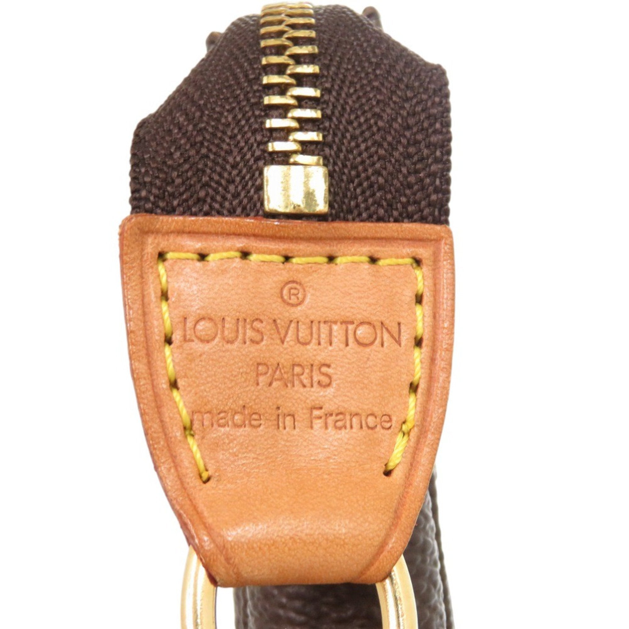 Louis Vuitton Brown Monogram Canvas Pochette Pouch