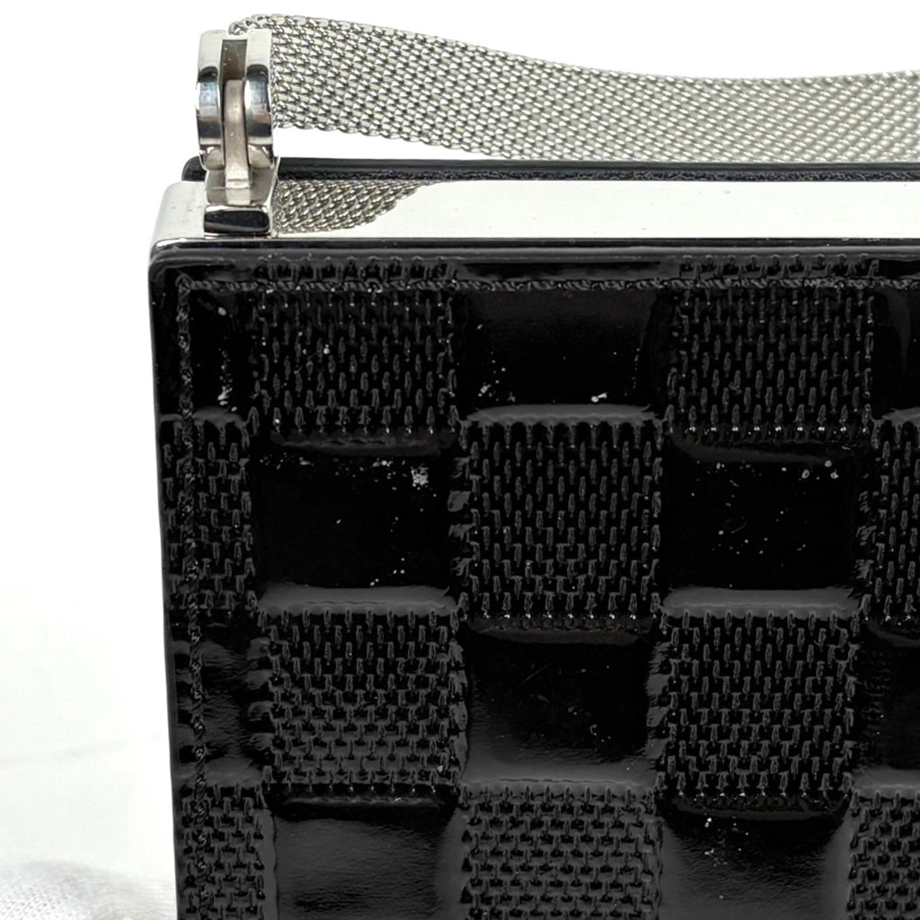 Louis Vuitton Noir Damier Vernis Handbag