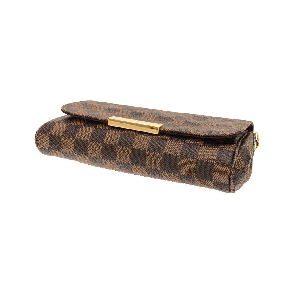 Louis Vuitton Damier Canvas Ebene Coated Canvas Shoulder Bag
