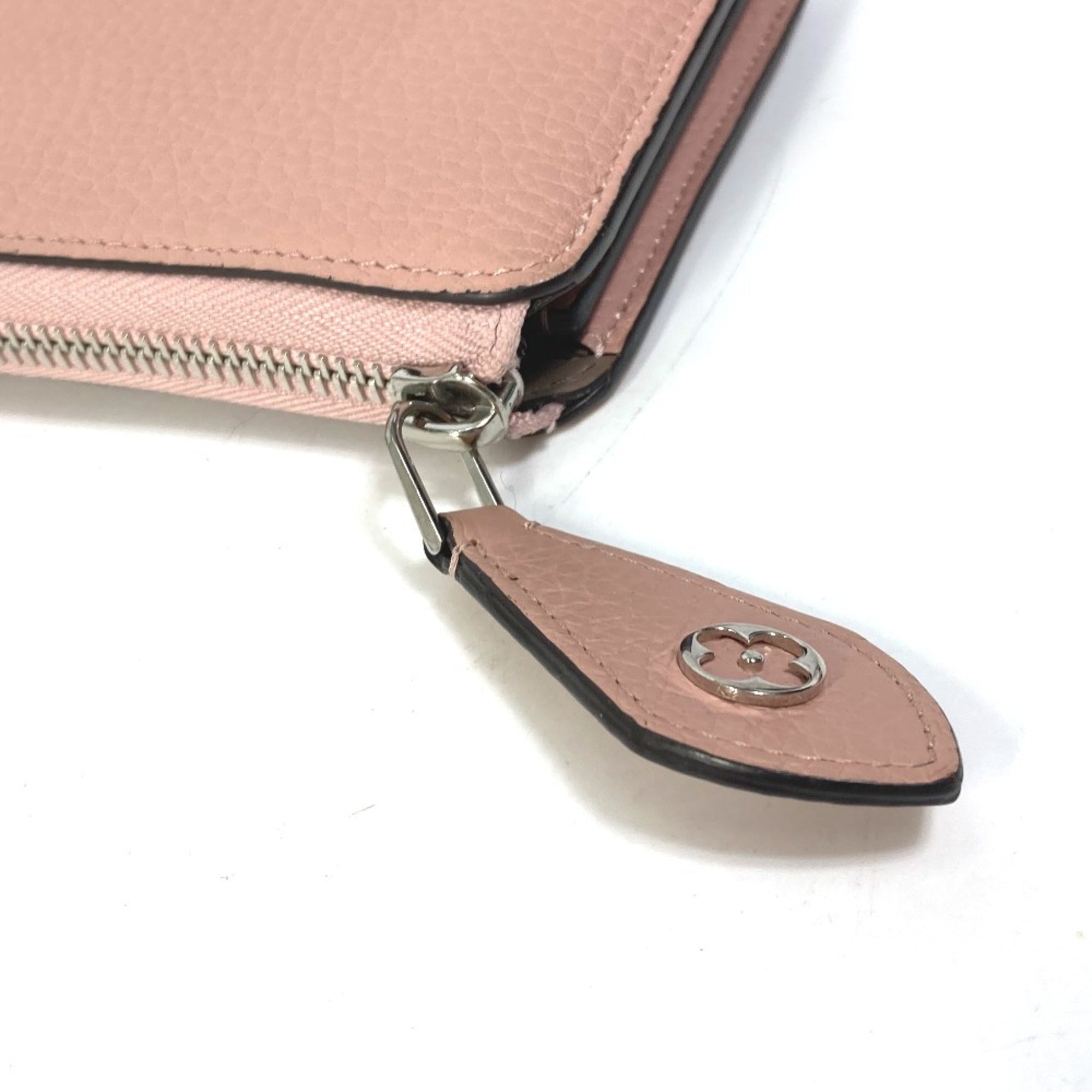 Louis Vuitton Pink Leather Long Wallet