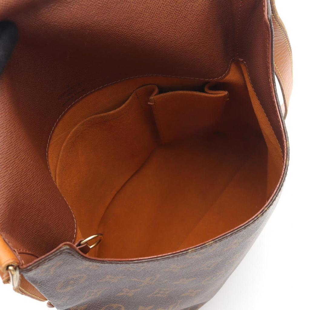 Louis Vuitton Brown Coated Canvas Pvc Leather Shoulder Bag
