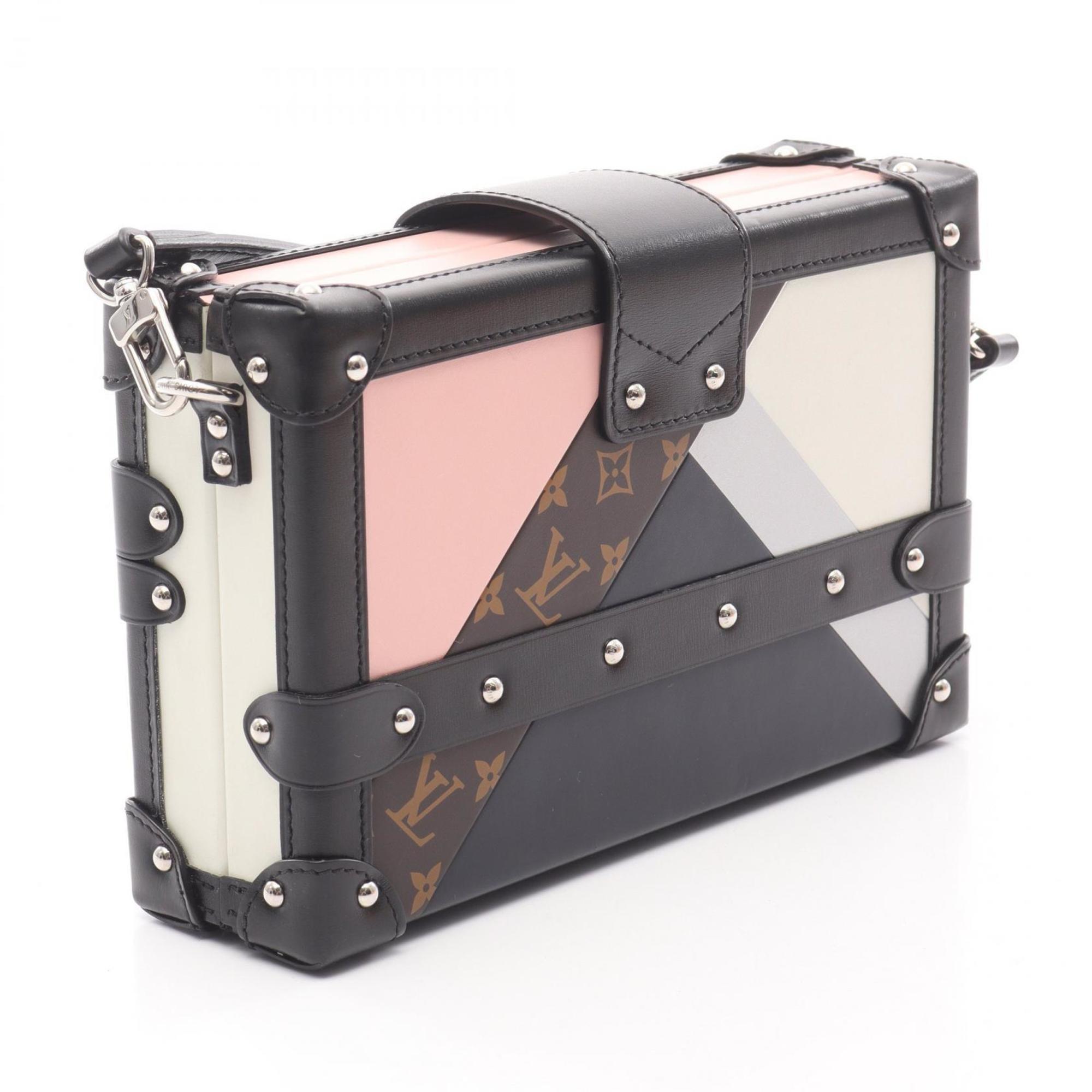 Louis Vuitton Multi-Color Pink Leather Shoulder Bag