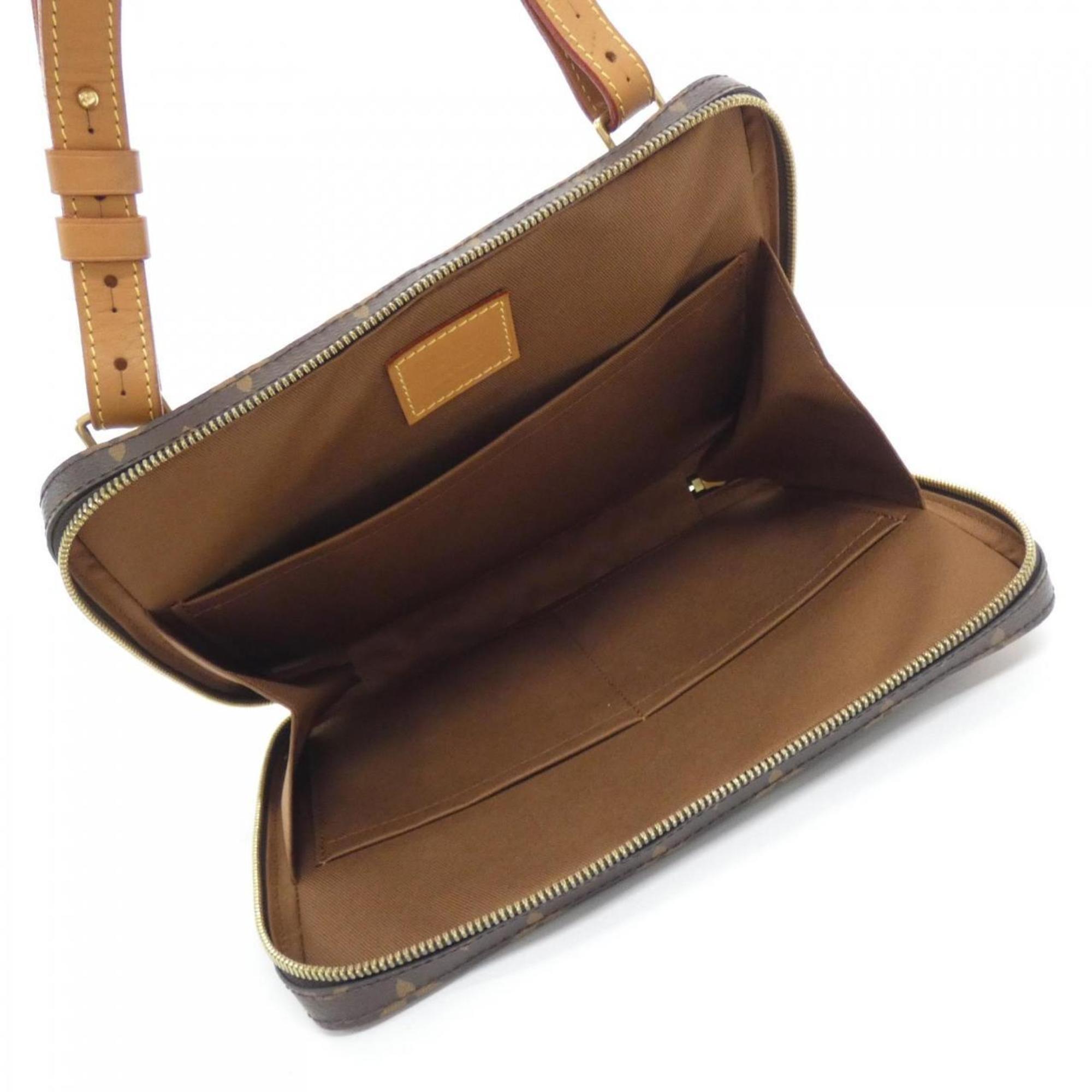Louis Vuitton Monogram Marron Coated Canvas Shoulder Bag