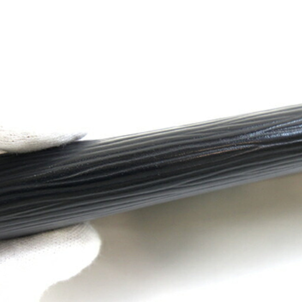Louis Vuitton Black Noir Epi Leather Long Wallet