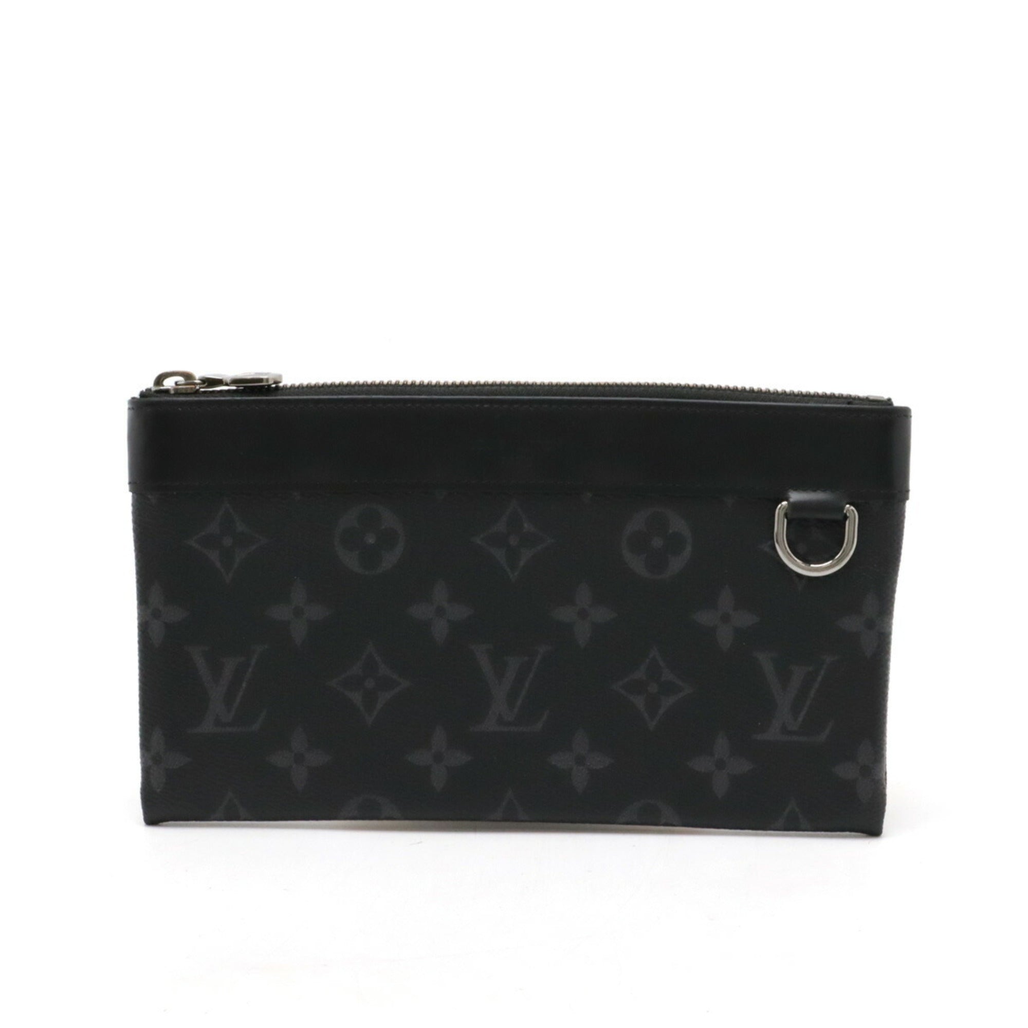 Louis Vuitton Monogram Eclipse Pvc Clutch Bag Pochette Pouch