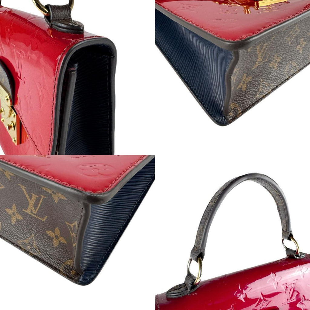 Louis Vuitton Monogram Sacrlet Monogram Vernis Shoulder Bag