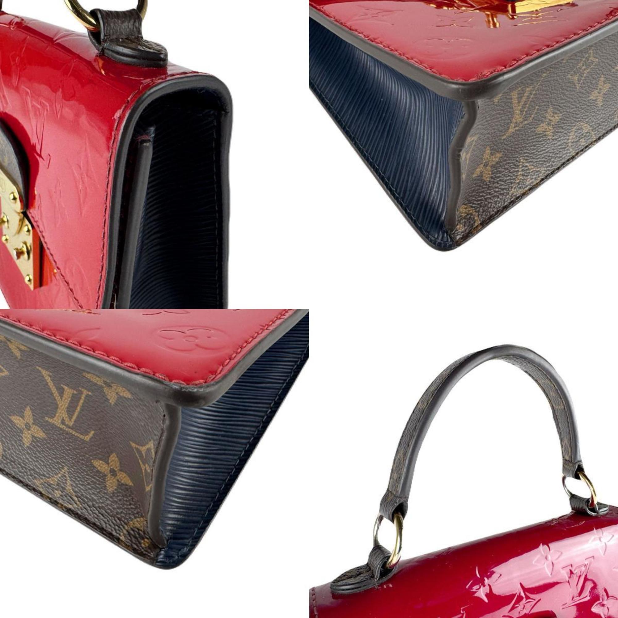 Louis Vuitton Monogram Sacrlet Monogram Vernis Shoulder Bag