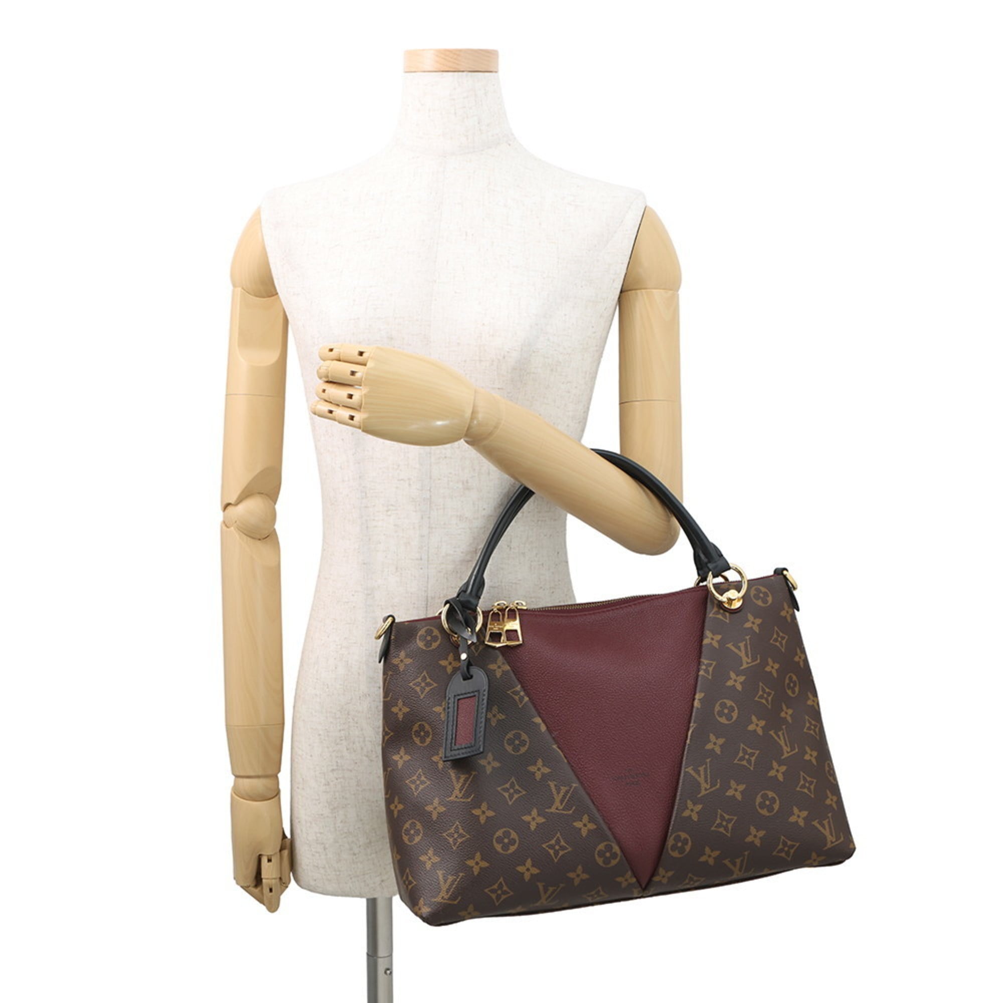 Louis Vuitton Monogram Bordeaux Monogram Shoulder Bag Tote Bag