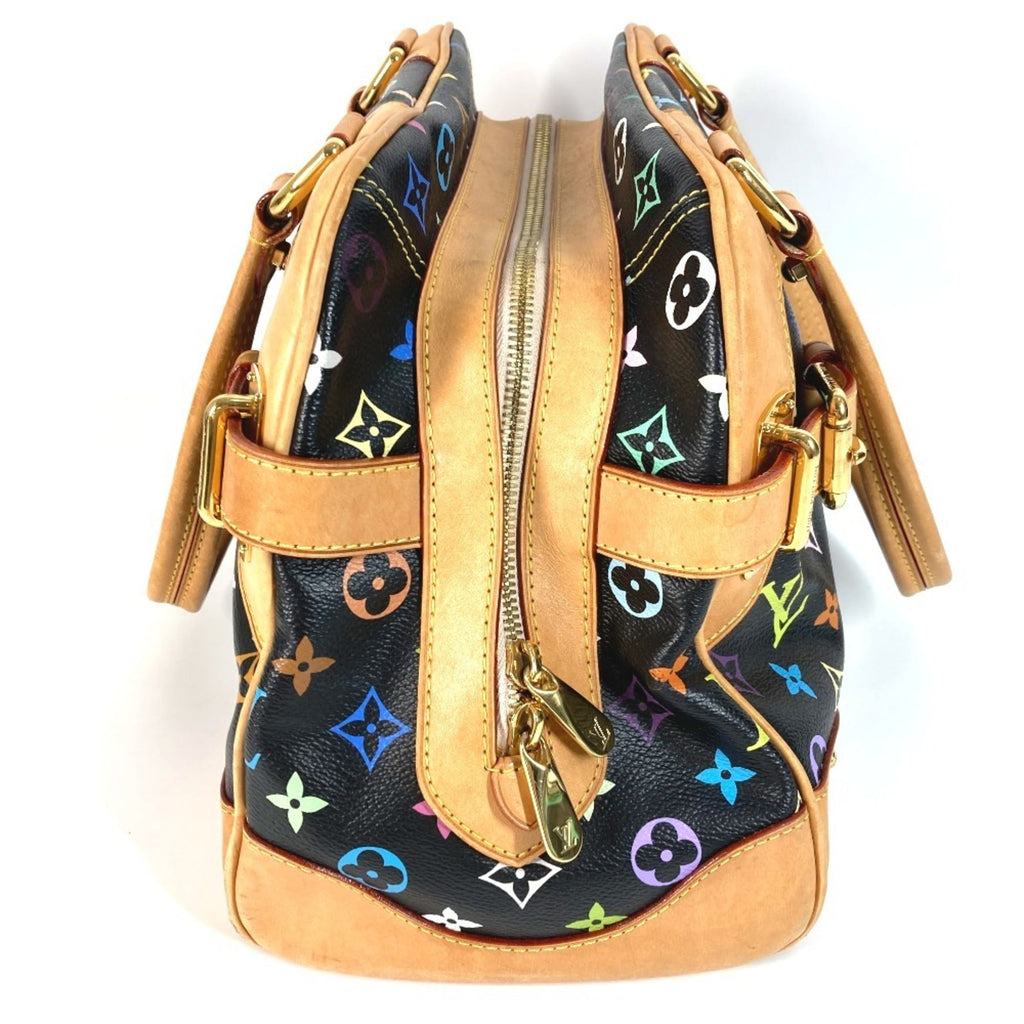 Louis Vuitton Monogram Multicolore Black Noir Monogram Multicolore Boston Bag Handbag Shoulder Bag