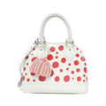 Louis Vuitton Rouge White Leather Handbag