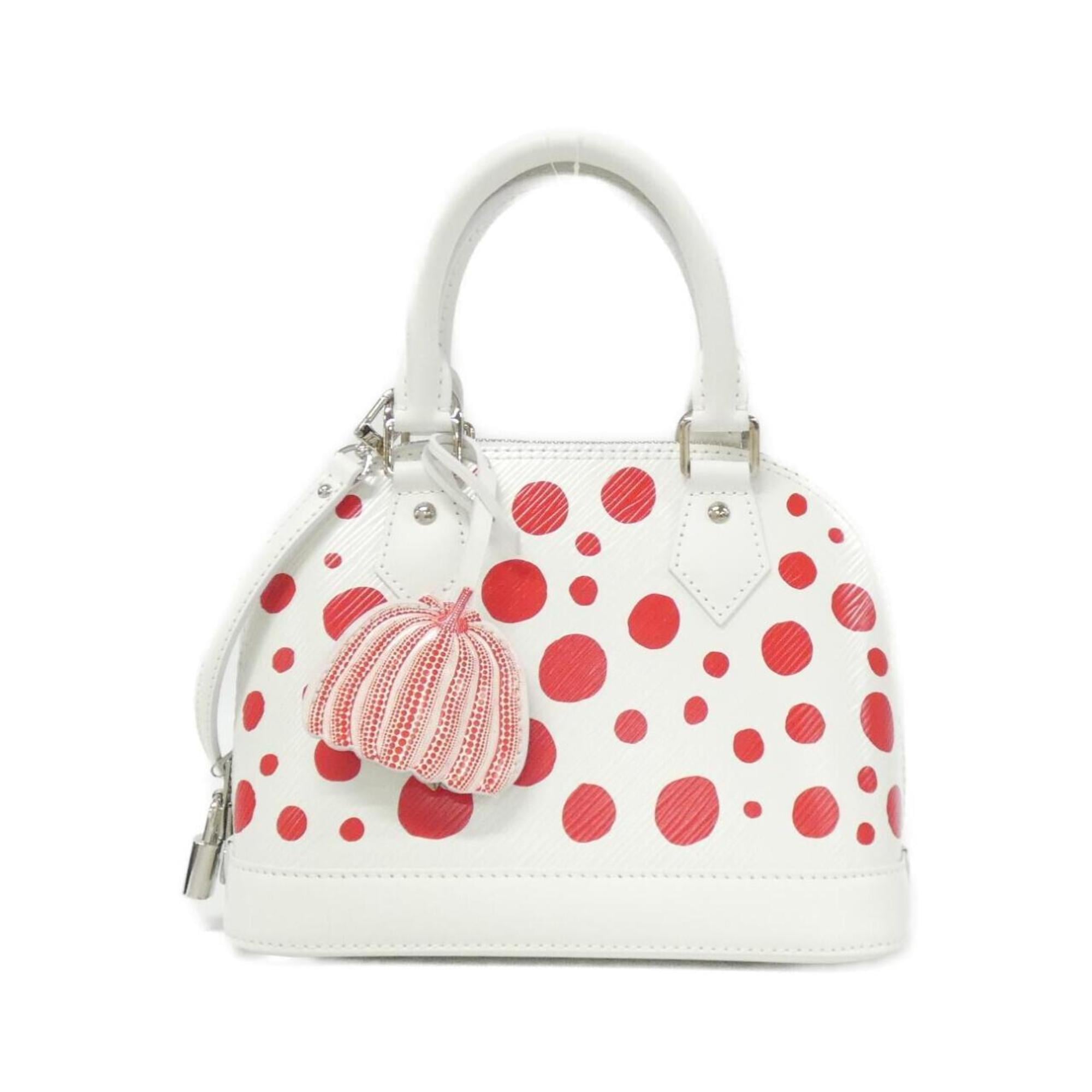 Louis Vuitton Rouge White Leather Handbag