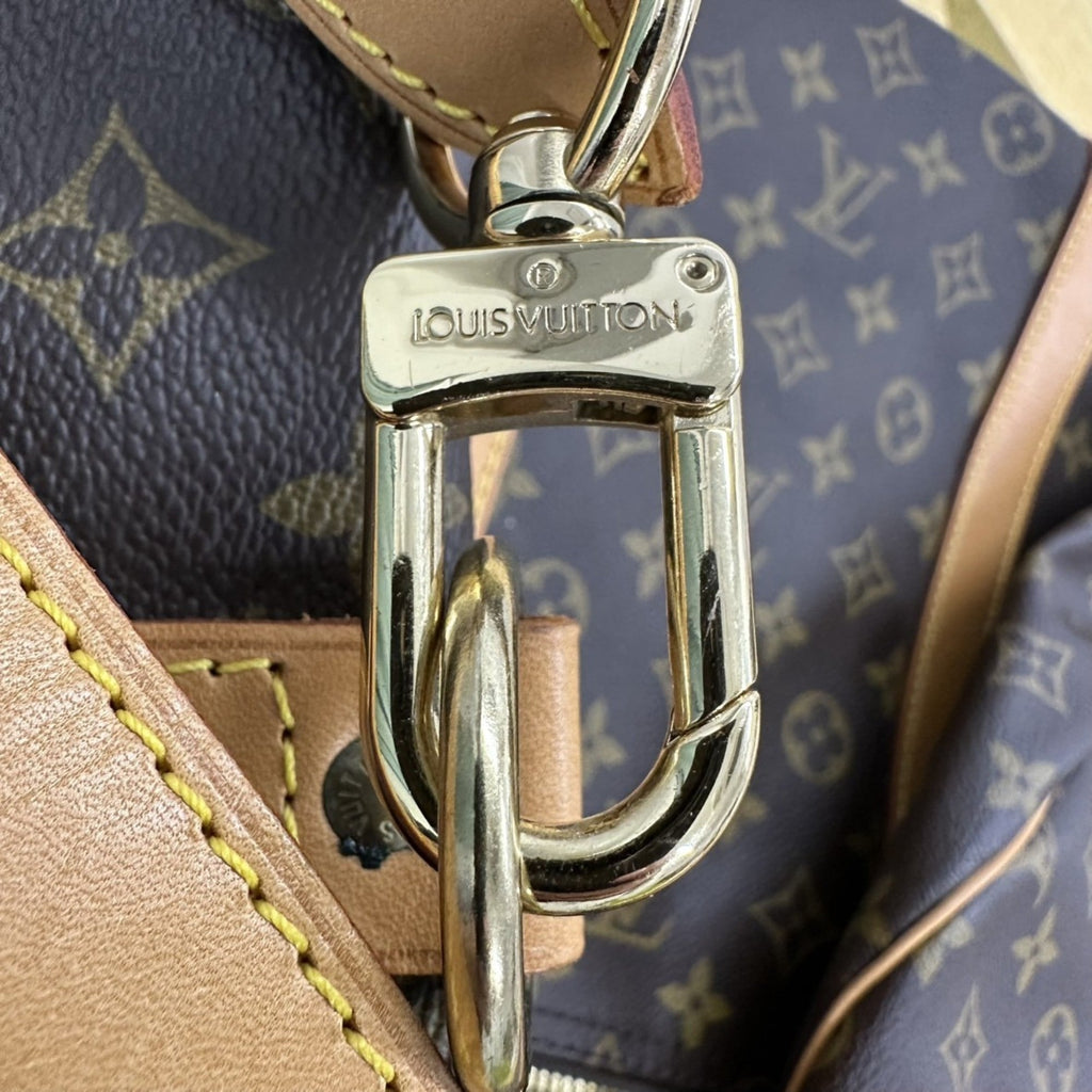 Louis Vuitton Monogram Brown Pvc Leather Boston Bag