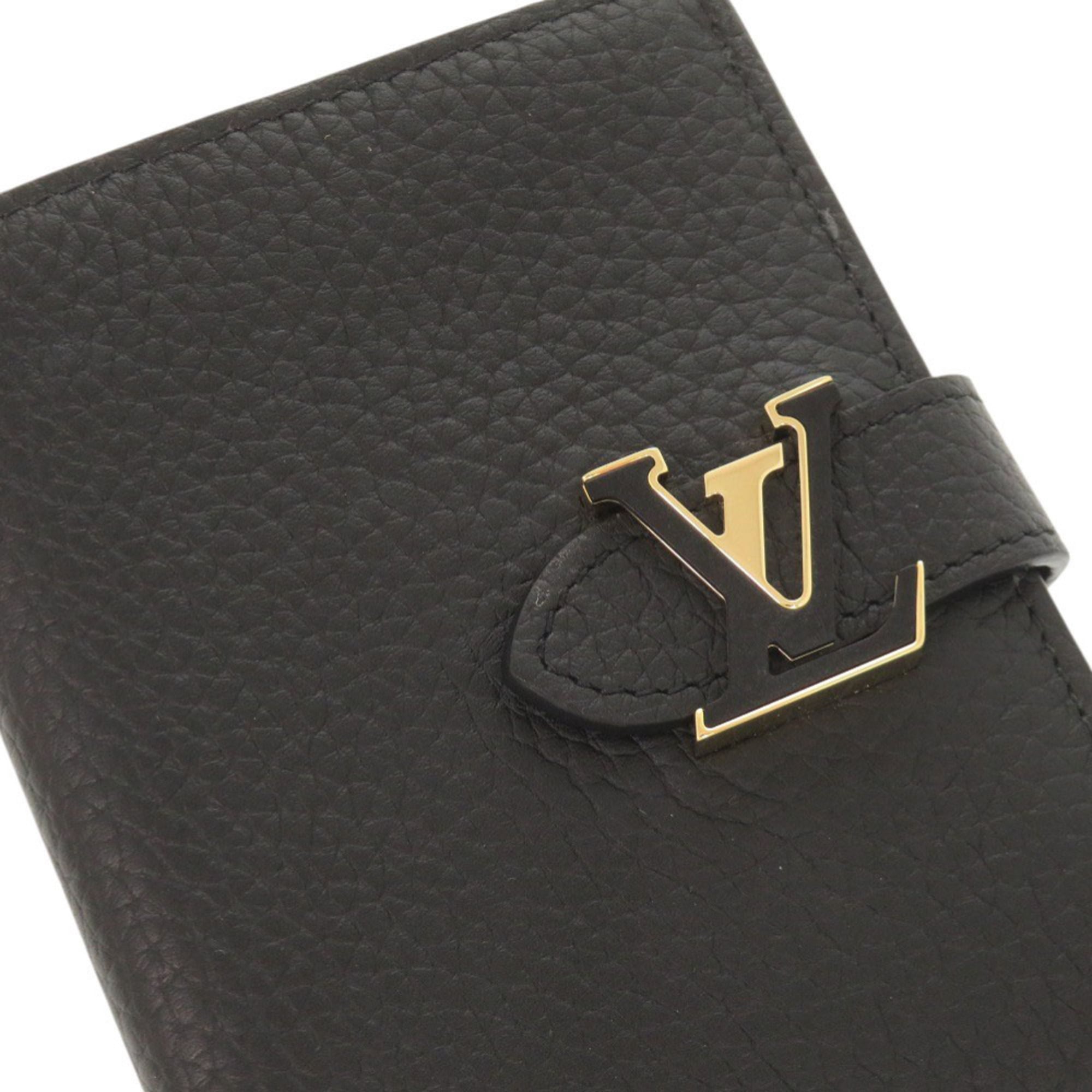 Louis Vuitton Noir Leather Wallet