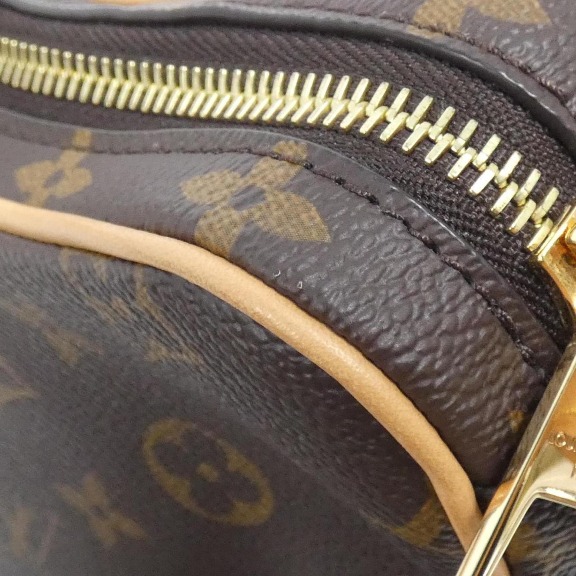 Louis Vuitton Marron Coated Canvas Pouch Shoulder Bag