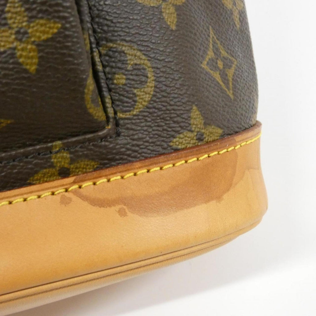 Louis Vuitton Marron Coated Canvas Backpack