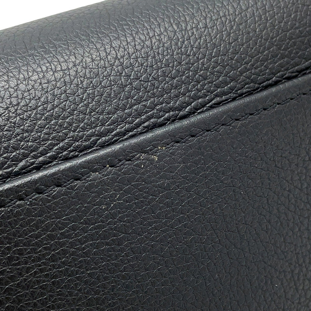 Louis Vuitton Noir Monogram Leather Handbag