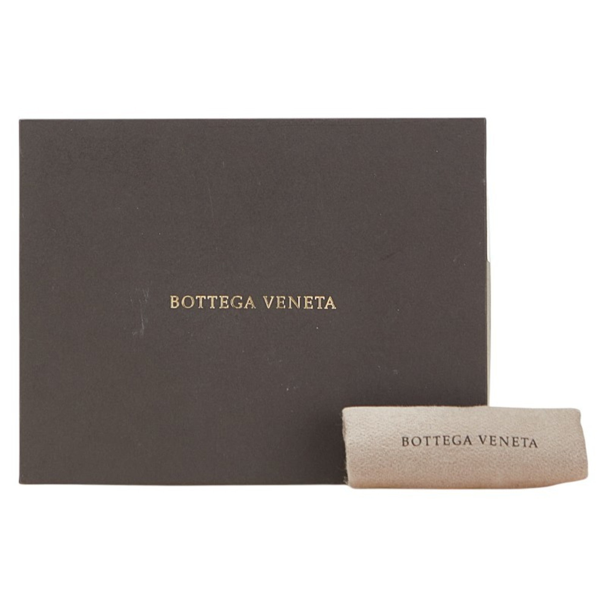Bottega Veneta Black Leather Coin Purse/Coin Case