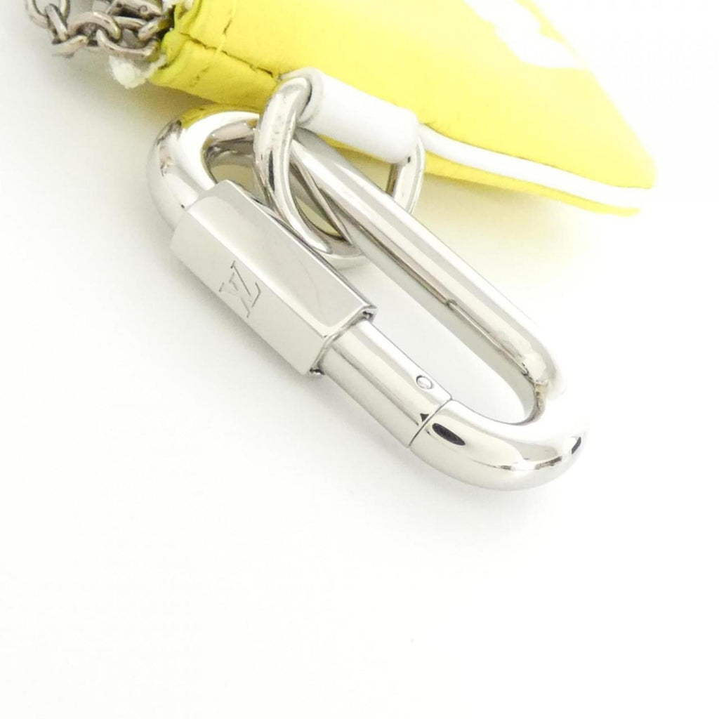 Louis Vuitton Yellow Leather Coin Purse/Coin Case