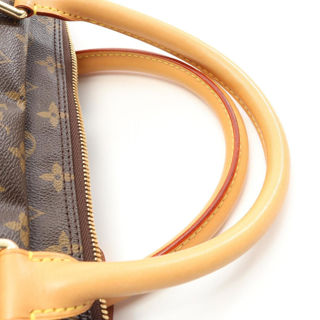 Louis Vuitton Brown Monogram Coated Canvas Boston Bag
