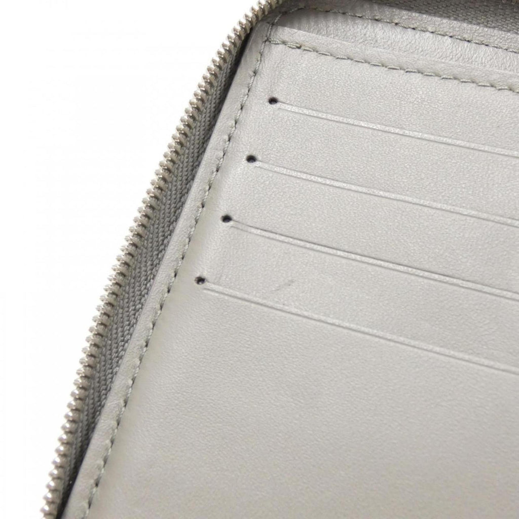 Louis Vuitton Metallic Gray Leather Wallet