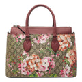 Gucci Beige Pink Gold Pvc Leather Handbag (Pre-Owned)